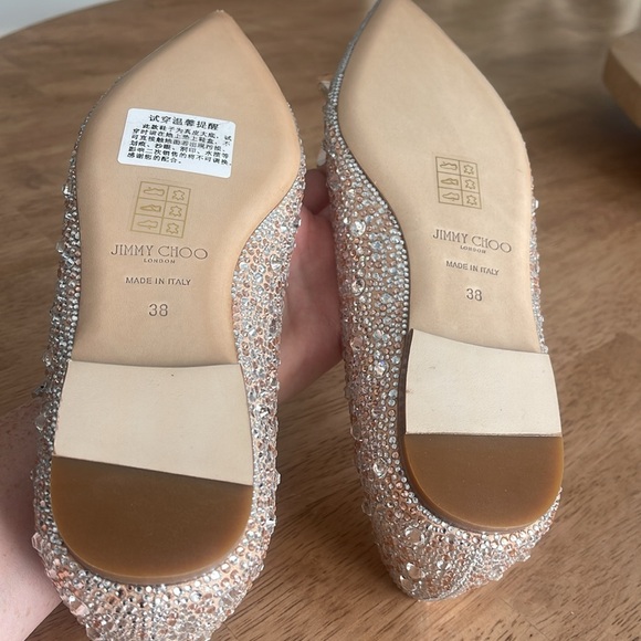 Jimmy Choo Attila Flats - NEW - Picture 6 of 17